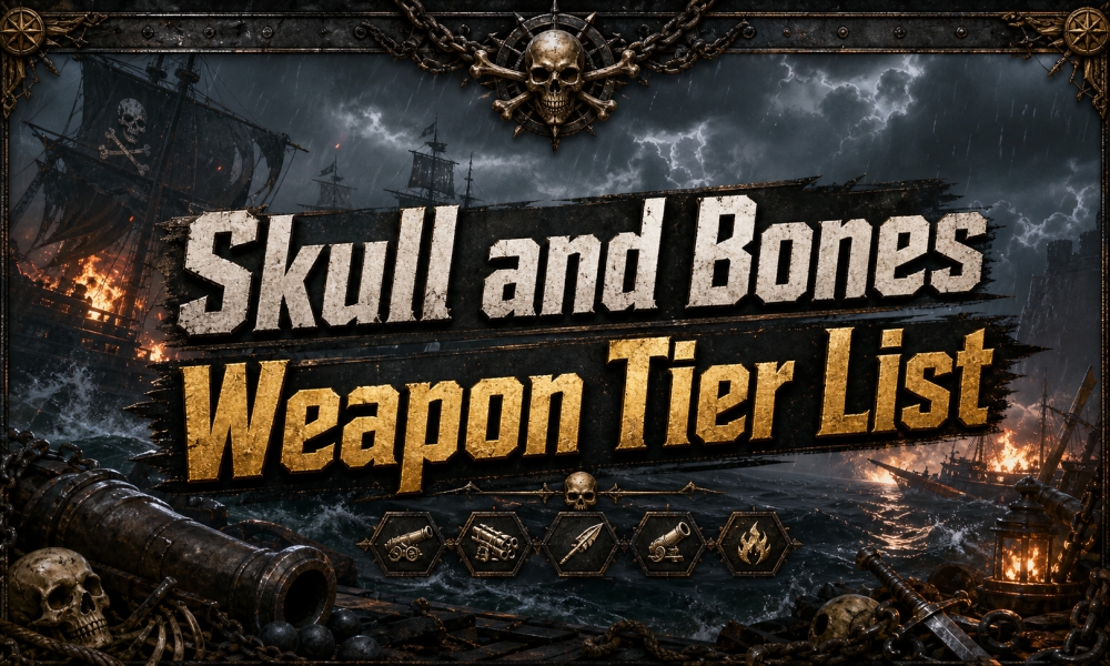 Skull and Bones Weapon Tier List