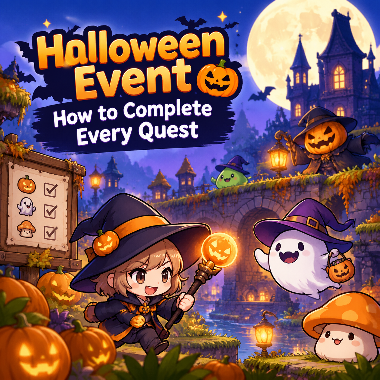MapleStory Classic World Halloween Event: How to Complete Every Quest